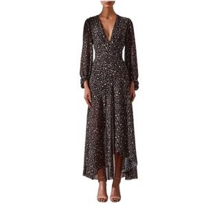 Shona Joy Leopard  Maxi Dress